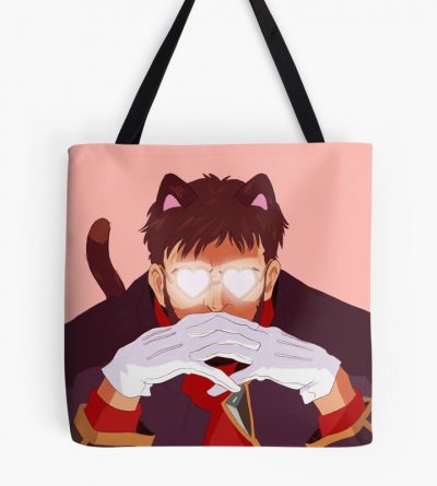 Catboy Gendo Ikari Tote Bag Official Cow Anime Merch