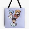 Evangelion Trio Tote Bag Official Cow Anime Merch