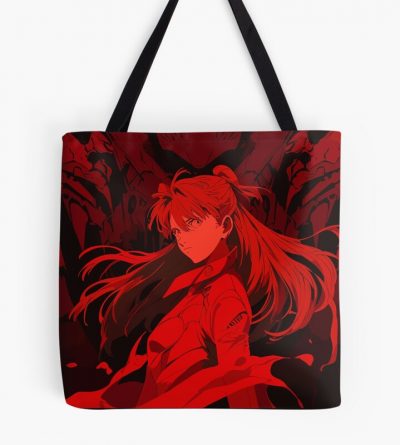 Asuka Langley Soryu The Bold Red Eva Pilot Of Neon Genesis Evangelion Anime Tote Bag Official Cow Anime Merch