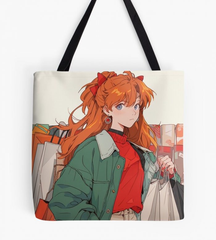 Asuka Shopping Tote Bag Official Cow Anime Merch