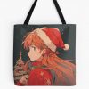 Asuka Christmas Tote Bag Official Cow Anime Merch