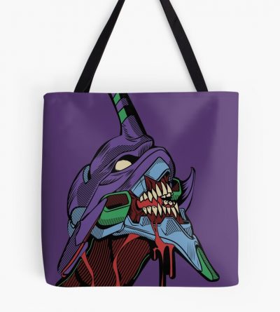  Evangelion 01 Head Tote Bag Official Cow Anime Merch