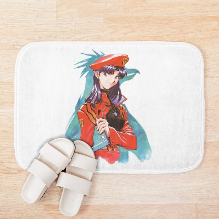 Misato Katsuragi (Neon Genesis Evangelion) Bath Mat Official Cow Anime Merch