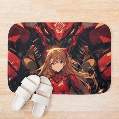 Asuka Langley Soryu Neon Genesis Waifu Bath Mat Official Cow Anime Merch