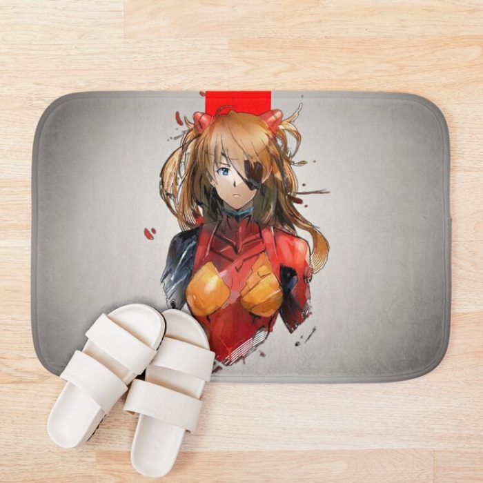 Asuka Langley Nge Bath Mat Official Cow Anime Merch