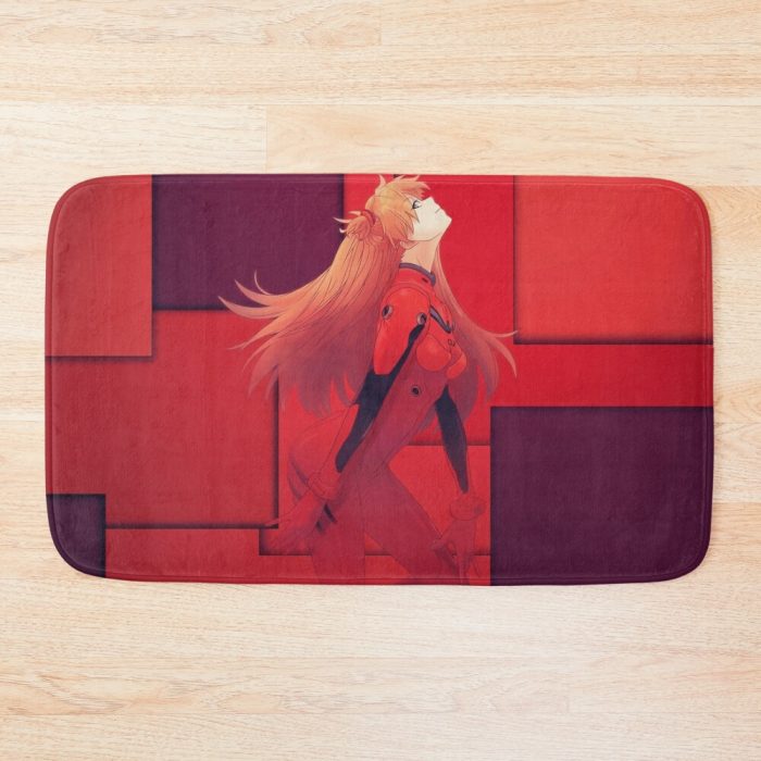 Asuka Langley Bath Mat Official Cow Anime Merch