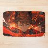 Asuka Langley Soryu Crimson Passion In Neon Genesis Evangelion Bath Mat Official Cow Anime Merch