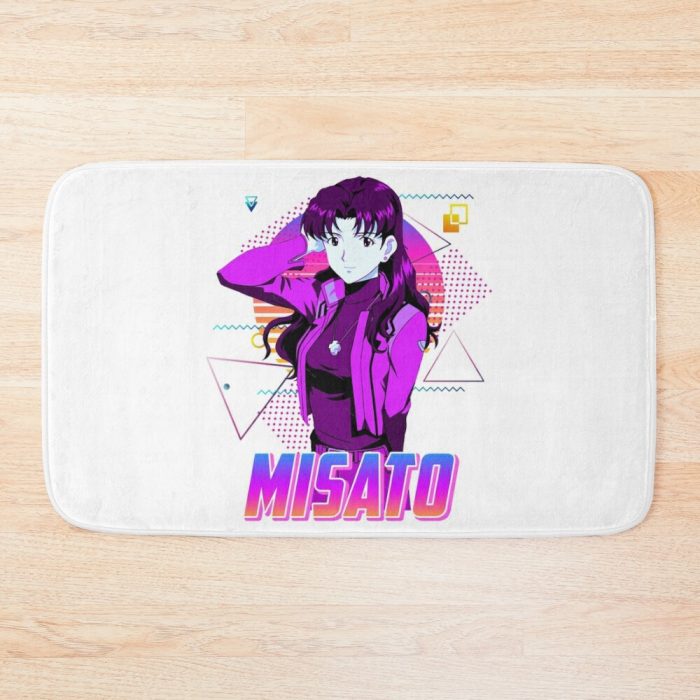 Misato Katsuragi - Retro Art Bath Mat Official Cow Anime Merch