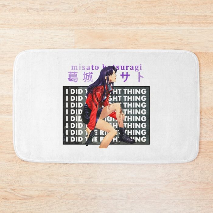 Evangelion - Aesthetic Misato Katsuragi Bath Mat Official Cow Anime Merch