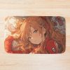 Asuka Langley Soryu Neon Genesis Evangelion Anime Girl Waifu Bedroom Kawaii Bath Mat Official Cow Anime Merch