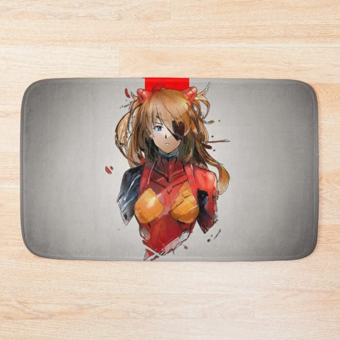 Asuka Langley Nge Bath Mat Official Cow Anime Merch