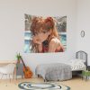 Asuka Langley Soryu Neon Genesis Evangelion Anime Girl Waifu Tapestry Official Cow Anime Merch