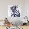 Eva Unit-01: Neon Elegance Tapestry Official Cow Anime Merch