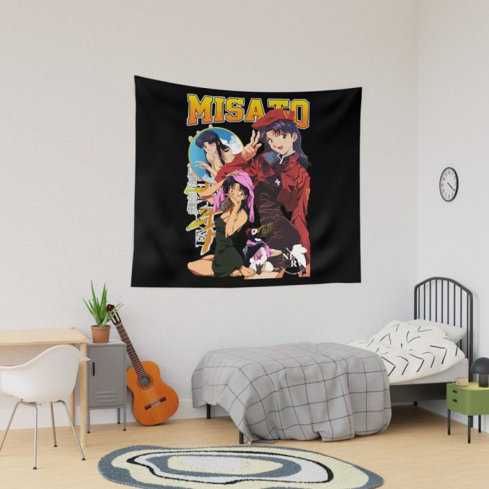 Misato Tapestry Official Cow Anime Merch