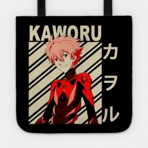 Evangelion Kaworu Nagisa Vintage Art Tote Bag