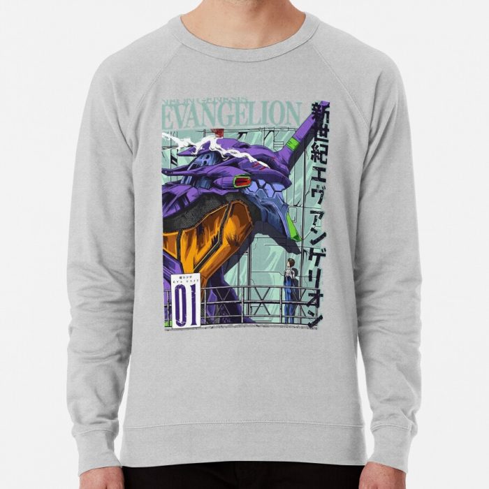 ssrcolightweight sweatshirtmensheather greyfrontsquare productx1000 bgf8f8f8 - Evangelion Store