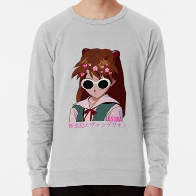 ssrcolightweight sweatshirtmensheather greyfrontsquare productx1000 bgf8f8f8 9 - Evangelion Store